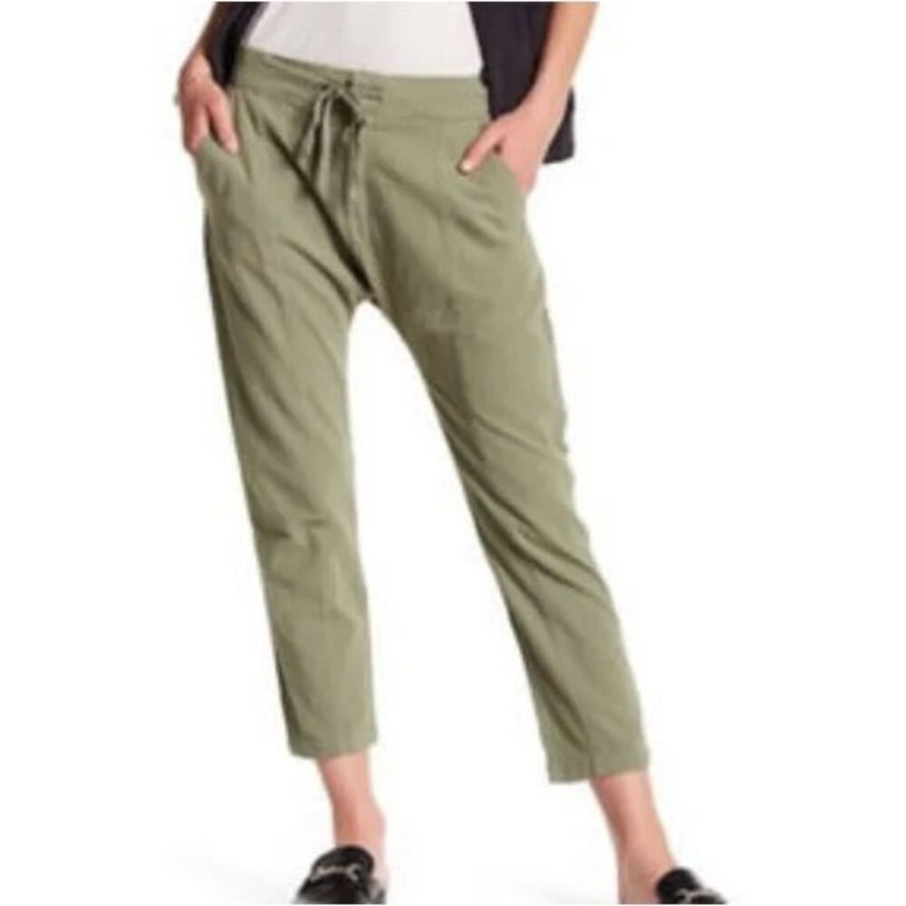 Frame Drawstring Tapered Cotton Pant - Women’s XS